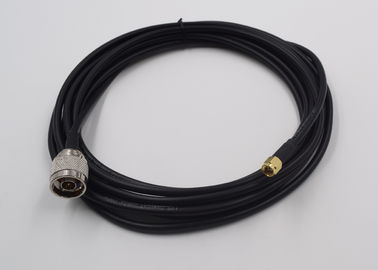 China SMA-Mannetje aan de Mannelijke Flexibele Coaxiale Kabel van N met LMR195-Kabel voor Basisstation leverancier