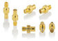 Wijfje van gouden Platerenrf het Coaxiale Schakelaars SMA aan de Vrouwelijke Adapter 0.49N van SMB leverancier