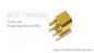 Het goud plateerde MMCX Coaxiale Schakelaars van rf, zet de Rechte Rand Hefboom Vrouwelijke Schakelaar op leverancier